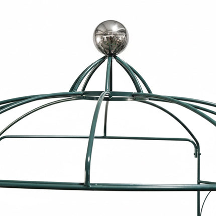 Metal Rose Arbor Pavilion – Freestanding Dome Frame