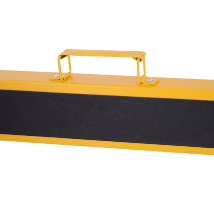Metal Sawhorse Set, 250kg Capacity, Yellow, Foldable