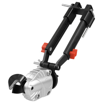 Metal Shear Drill Attachment, 360 Head, 1/4 in Hex
