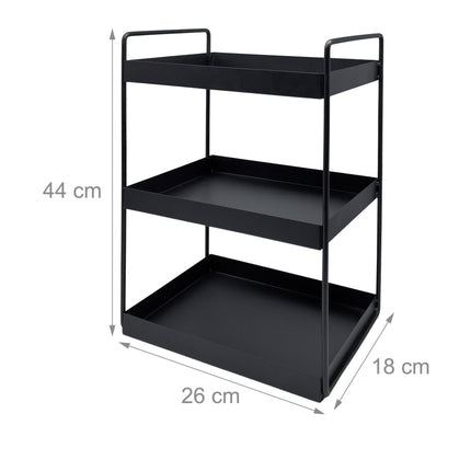 Metal Spice Rack, 3-Tier Organizer