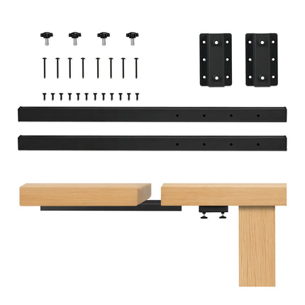Metal Table Extension – 60 cm, Powder-Coated, Stable