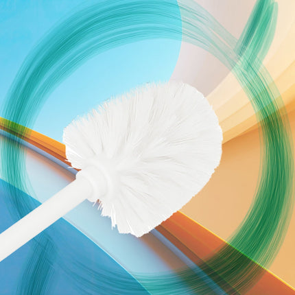 Metal Toilet Roll Holder with Brush and Storage