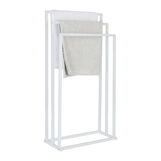 Metal Towel Stand, 3-Bar, Freestanding Design