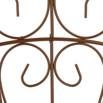 Metal Trellis Set – Fleur-de-Lis Design, Climbing Plant Support