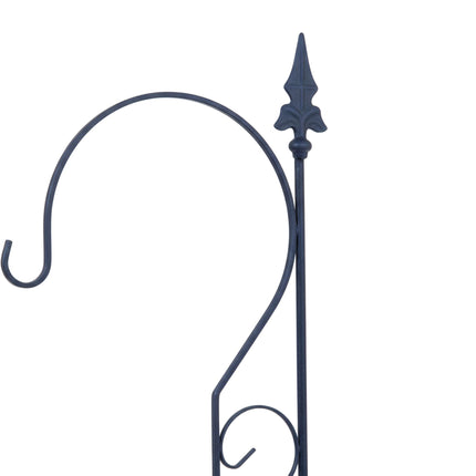 Metal Trellis with Shepherd's Crook for Climbing Plants