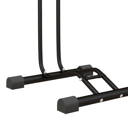 Metal bike rack - vertical and horizontal, weatherproof, 45x44x118cm