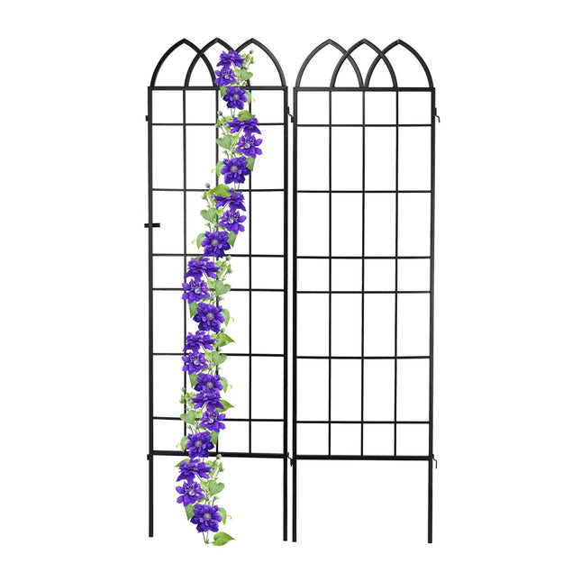 Metal climbing support, set of 2
