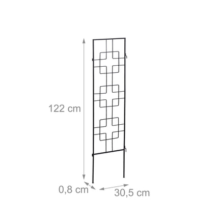 Metal climbing support set of 3