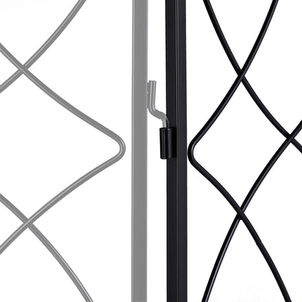 Metal climbing support set of 3