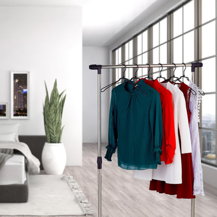 Metal clothes hangers - set of 12