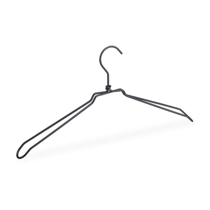 Metal clothes hangers - set of 12