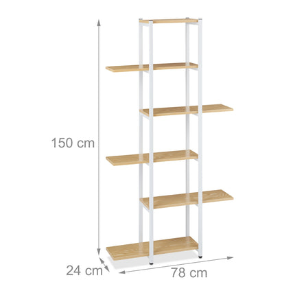 Metal flower shelf