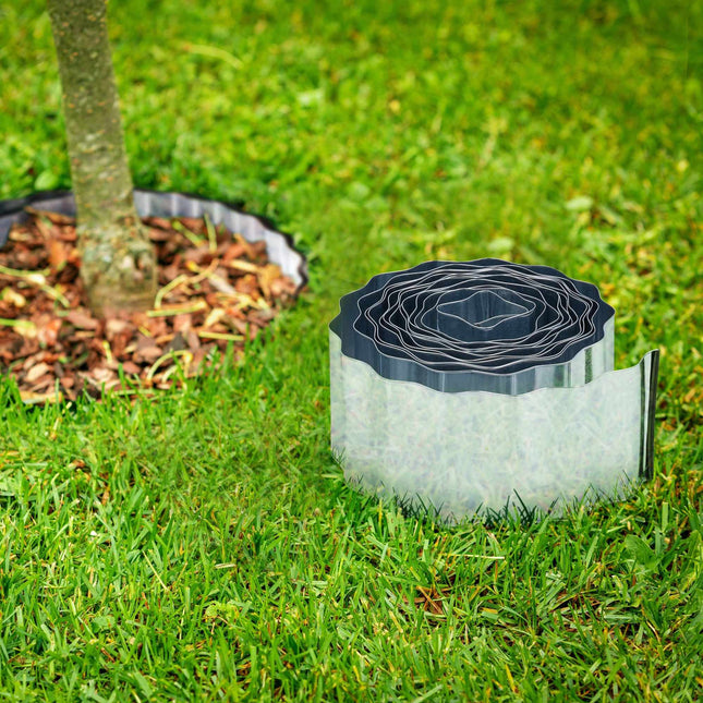 Metal lawn edging 6 m