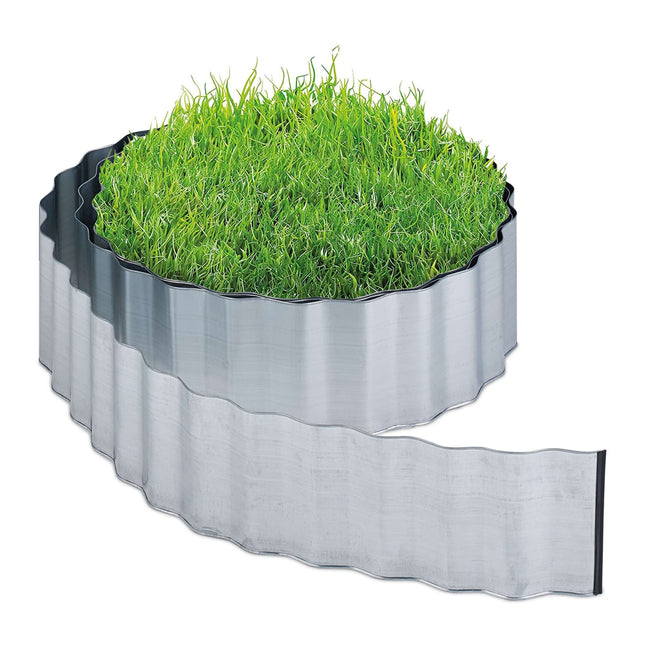 Metal lawn edging 6 m