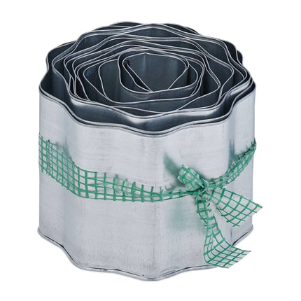 Metal lawn edging 6 m