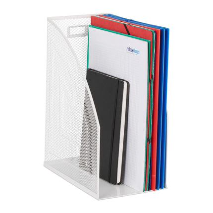 Metal magazine stand