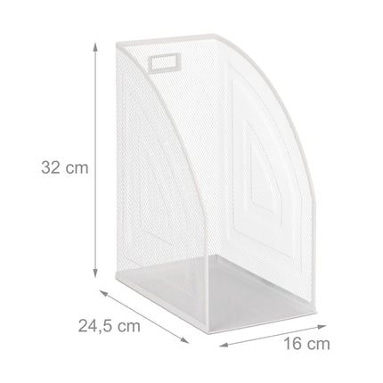 Metal magazine stand
