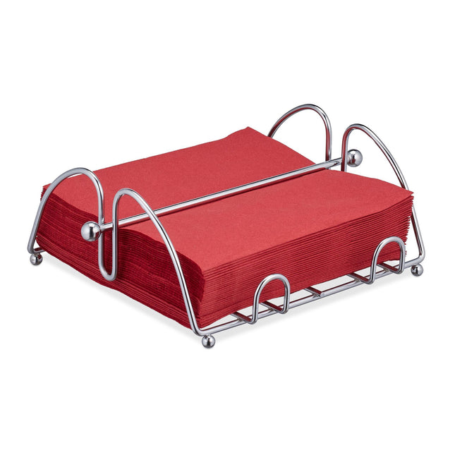 Metal napkin holder