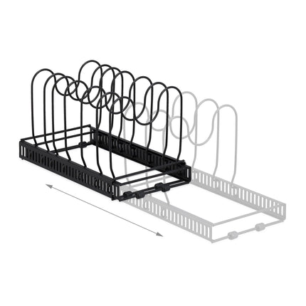 Metal pan holder