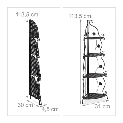 Metal plant stand