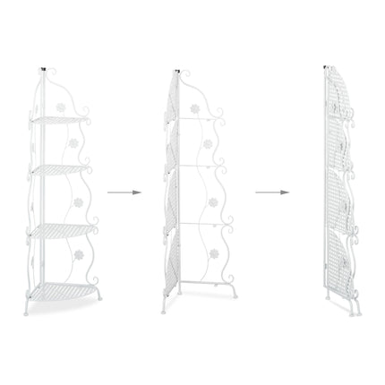 Metal plant stand