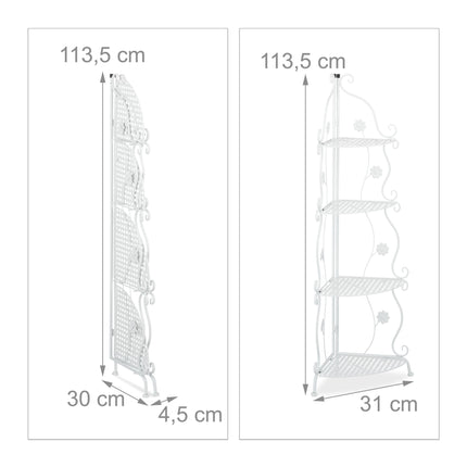 Metal plant stand