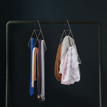 Metal scarf hanger