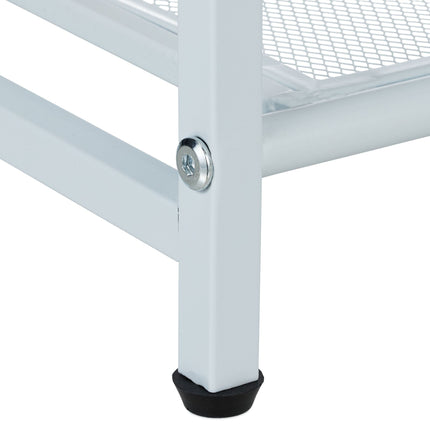 Metal shoe rack for 12 pairs of shoes