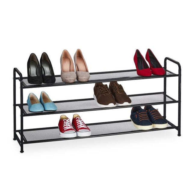 Metalen schoenenrek voor 12 paar schoenen
