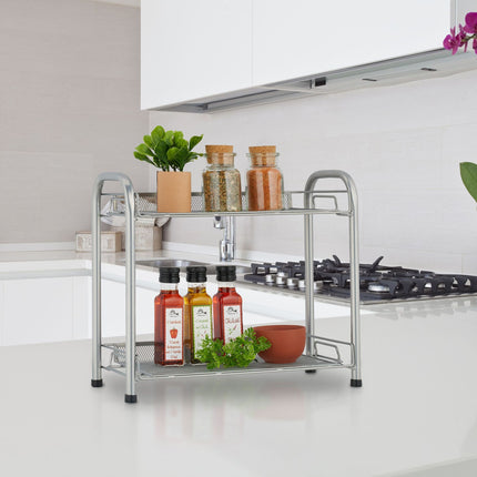 Metal spice rack