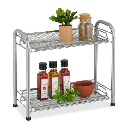 Metal spice rack