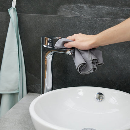Microfibre Cleaning Cloths Set, 40x60 cm, Washable