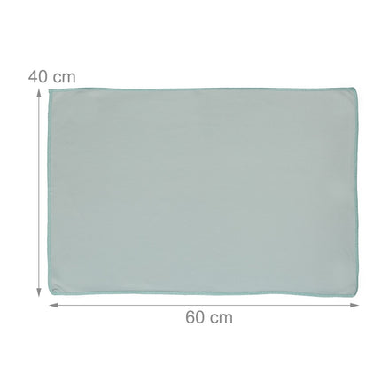 Microfibre Cleaning Cloths Set, 40x60 cm, Washable