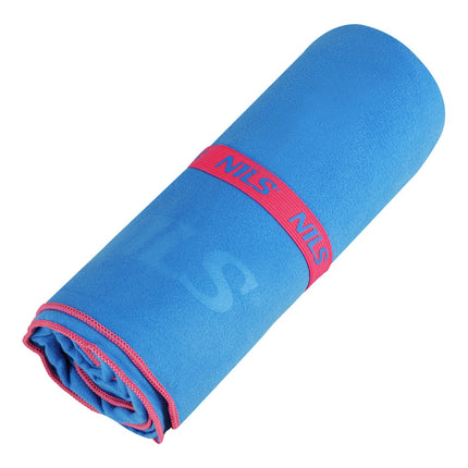 Microfibre Towel, Blue, 200x90 cm