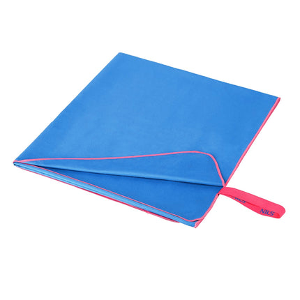 Microfibre Towel, Blue, 200x90 cm