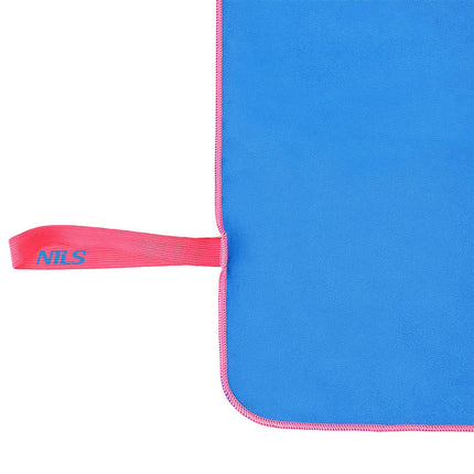 Microfibre Towel, Blue, 200x90 cm