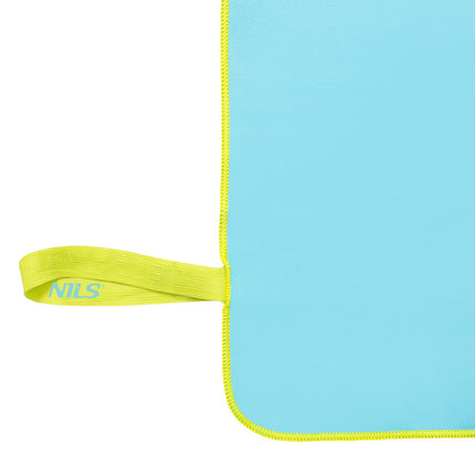 Microfibre Towel, Blue-Green, 140x70 cm