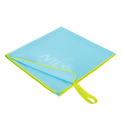 Microfibre Towel, Blue-Green, 140x70 cm