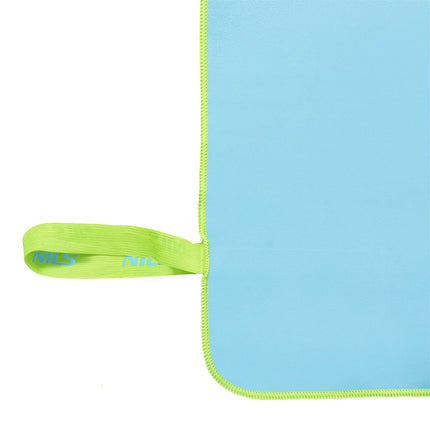 Microfibre Towel, Blue-Green, 180x100 cm