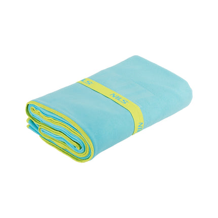 Microfibre Towel, Blue-Green, 180x100 cm