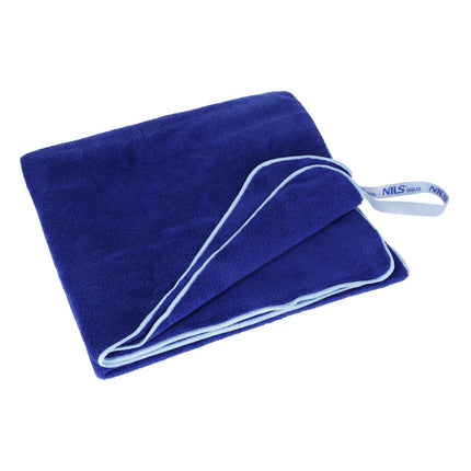 Microfibre Towel, Dark Blue, 160x80cm