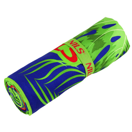 Microfibre Towel, Floral Design, 160x80 cm