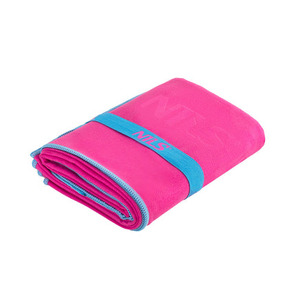 Microfibre Towel Pink-Blue 140x70 cm