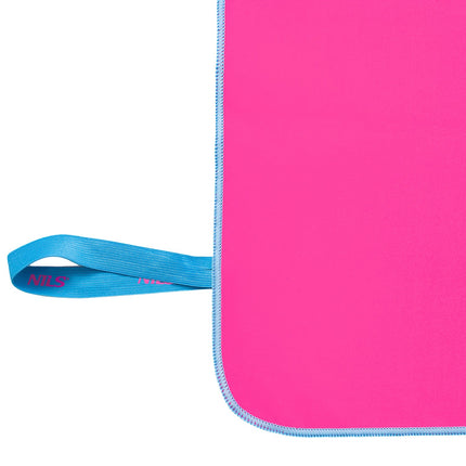 Microfibre Towel Pink-Blue 140x70 cm