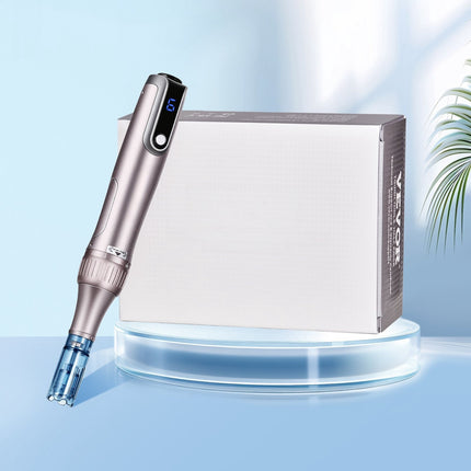 Microneedling Pen Kit, 20 Cartridges, 0–2.5 mm, LCD