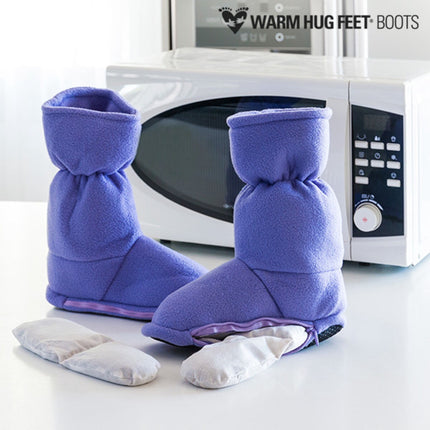 Microwavable Heated Boots with Removable Seed Bags