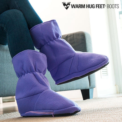 Microwavable Heated Boots with Removable Seed Bags