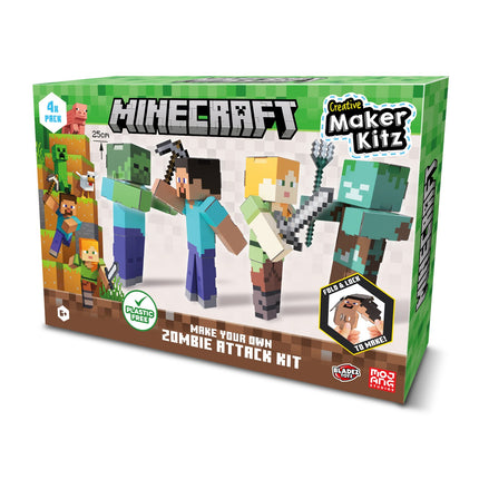 Minecraft Zombie Attack Craft Kit – DIY Fun for Kids