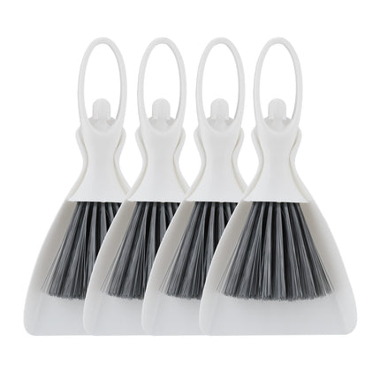 Mini Dustpan & Brush Set, 4-Pack, Compact Design