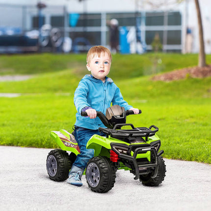 Electric quad bike for toddlers, 18-36 months - green
